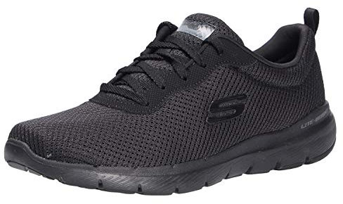 Skechers Damen Flex Appeal 3.0 First Insight Sneaker, Schwarz, 42 EU