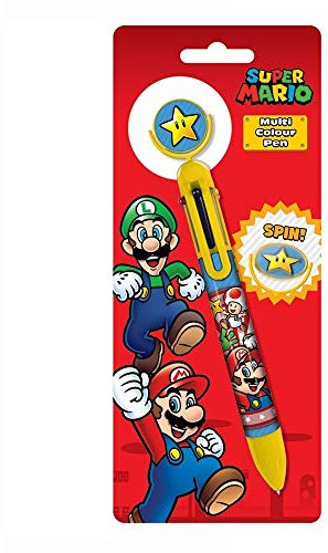 Nintendo Super Mario - Matita a 6 colori