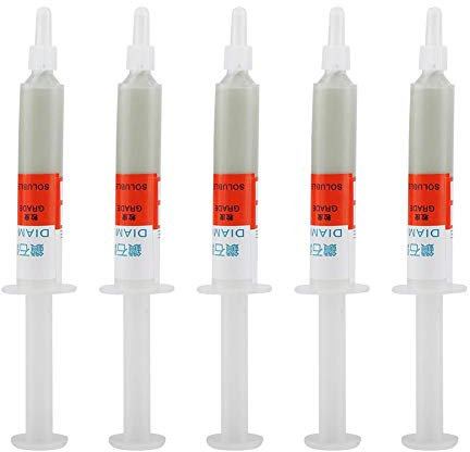 Diamant Schleifpolierpaste Läpppaste Körnung W1.0# 8000 Diamant-Polierpaste - 5 Stücke