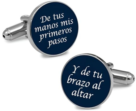 Gemelolandia | Gemelos para Boda Regalo para el Padrino Cubrebotones | Gemelos Originales Para Camisas | Para Hombres y Niños | Regalos Para Bodas, Comuniones, Bautizos y Otros Eventos