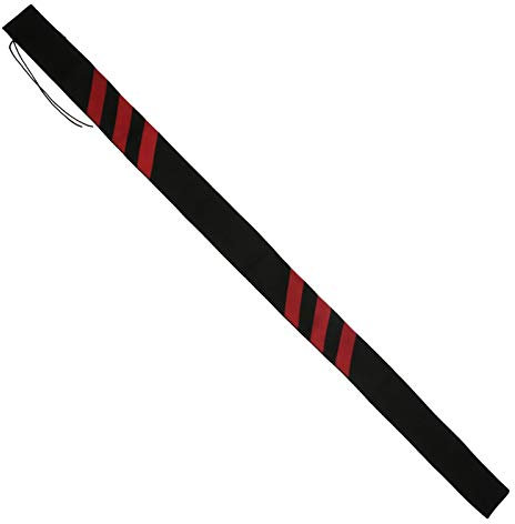 Jackalope Bogenhülle Stripe für Langbogen | Farbe: Schwarz/Bordeaux