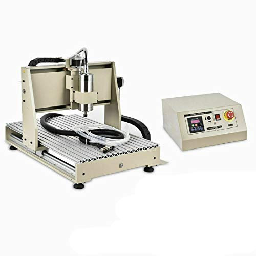 Fresatrice VFD CNC per incisione, 1,5 KW, con cavo USB, CNC Router Machine Engraver Machine 6040, a 3 assi, facile installazione