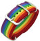 AOJU LGBT Armband Gay Pride Armbänder Regenbogen Silikon Gummi Armbänder LGBTQ Schmuck Gay Pride Geschenke