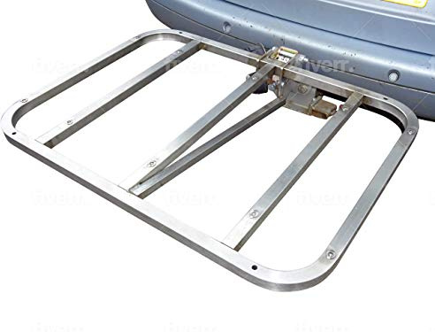 BAK-RAK Base-rak G4.Towball load carrier in stainless steel weighs 7kg,carries 120Kg