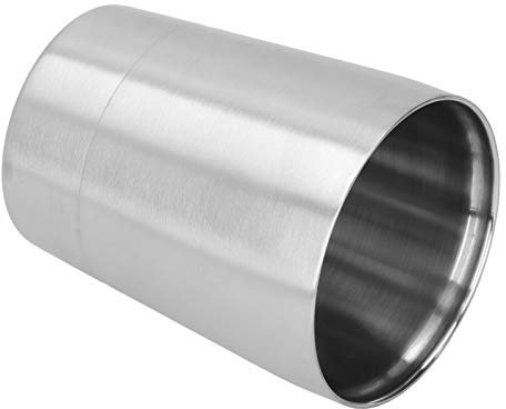 Cikonielf Coffee Cup, Cup Stainless Steel Water Cup Beer Tea Milk Coffee Mugs with Good Heat Preservation for Camping Picnic BBQ 260ml