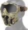 NC Airsoft-Vollschutzmaske, mit Abnehmbarer Anti-Beschlag-SchutzbrilleMini-Abgasventilator, verwendet für Airsoft-Paintball-Jagdspiele, Motorräder usw