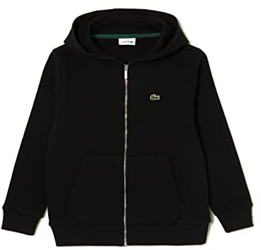 Lacoste Jungen Sj9723 Sweatshirts, Schwarz, 12 Jahre