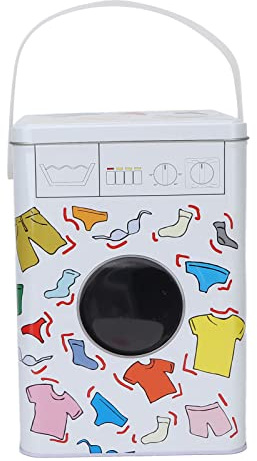 Waschmittel Aufbewahrungsbox Waschpulver Aufbewahrungsbox Weißblech Haushalts Aufbewahrungsbox Haushaltsartikel Container Organizer
