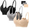 HBselect Soutien-Gorge δύο Pièces Soutien-Gorge d’allaitement sans Couture, Rallonges Supplémentaires, pour Femme Allaitement et Sommeil sans Fil