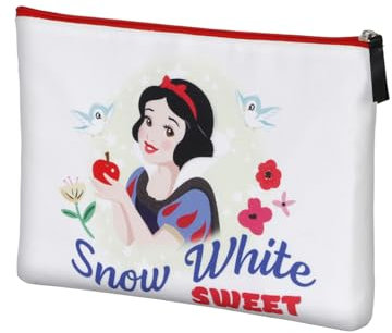 Blanche-Neige Sweet-Trousse de Toilette Soleil, Blanc, 30,5 x 22,5 cm