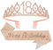 18. Geburtstag Mädchen, Geburtstagskrone, Krone 18 Geburtstag Mädchen, 18. Geburtstag Schärpe und Tiara, 18 Geburtstag Geschenk, 18 Geburtstag Deko, 18 Diadem Party Dekorationen Geschenkideen