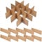 Warmhm 6pcs Moving Box Glasses Packing Divider Glassware Dish Packing Boxes Cardboard Dividers for Home Tidy Closet Stationary Socks Underwear Scarves Organizer (1 Set)