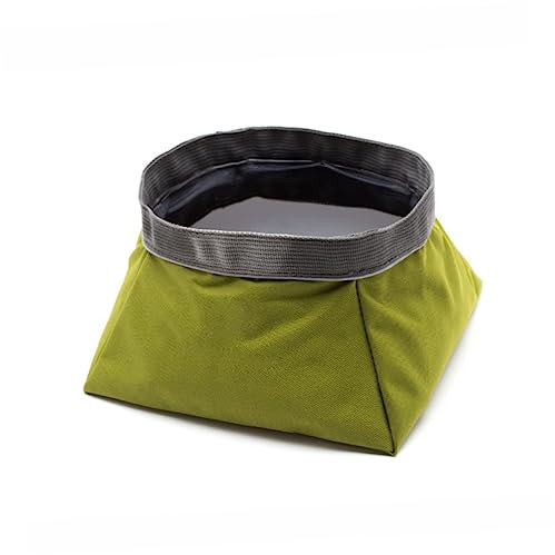 YARNOW Comedero y Bebedero Plegable para Perros Fabricado Materiales De Calidad Alimentaria