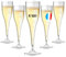 Table'Colors Pack de 100 Flûtes 12 cl Champagne Luxe Lavable, Réutilisable, Fabriquée en France - Idéal pour Événements - Design Moderne