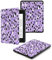 Case Compatible for 6 Kindle Paperwhite 5th/6th/7th Generation 2012/2013/2015,Lightweight Slim Soft PU Case Cover Skin for Paperwhite 5 6 7 Gen Purple Fashion Leopard