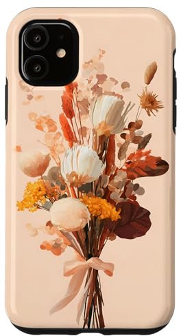Dried Flower Bouquet Nature Autumn Case for iPhone 11