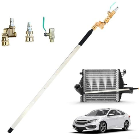 High Pressure Radiator Flush Cleaner Tool 60CM for Effective Engine Maintenance and Performance (B)