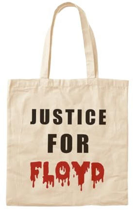 JWPPPATD „Gerechtigkeit für Floyd“-T-Shirt-Tragetasche