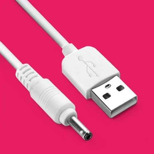 USB Charging Cable for Silk'n FaceMask 100 Portable Remote Control connects to USB plug