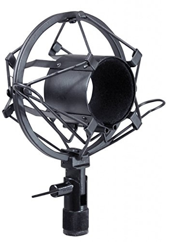 Black Studio Microphone Holder (45 mm)