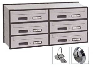 SILMEC CASELLARIO ORIZ 6P ACC SILVER 6B2-501 SILMEC
