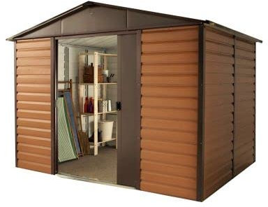 Yardmaster 8 x 6 Woodview Apex Metal Shed - Assembly Service Available