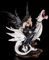 Unbekannt Große Drachen-Figur mit Gothic Elfe - Imperium Ramayana - Elfenfigur Drachenfigur Elfe Fee Fairy Deko
