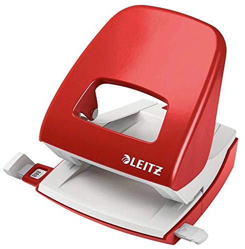 Leitz Brolocher NeXXt, Metall, 30 Blatt, rot