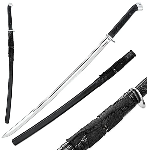 UNITED CUTLERY Honshu Boshin Katana - Japanisches Schwert Mit Full-Tang Klinge Aus Kohlenstoffstahl, Scheide 104cm, Samurai Schwert & EDC Messer