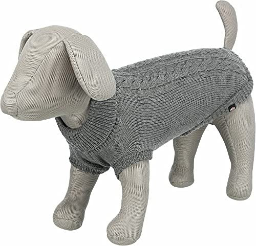 Trixie Kenton Pullover, S:36cm, Grau, Pullover, Hüte, Kleidung, Schuhe, Hunde