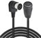 8 Pin Din Extension Cable, MIDI 8 Pin Male 90 Degree to Female Cord Adapter, 8 PIN DIN Plug Speaker Audio Cable for Bang Olufsen PowerLink MK2 (5 Meter)