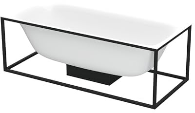 BetteLux Shape Rechteck-Badewanne freistehend 170x75x45cm, 2 Rückenschrägen, 3451-000AS, Farbe: Weiß glänzend