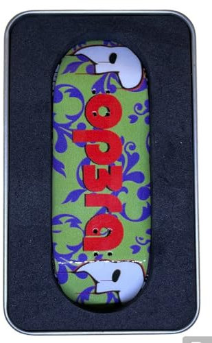 Leefai Pro Fingerboard Deck 34 * 96mm Op3ra V2 Handmade Wood Decks 5 Layer UV Printing Graphic (Royalty I)