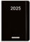matabooks – Nachhaltiger A5 Kalender/Jahresplaner/Organizer/Terminkalender aus Graspapier – Samaya 2025 Farbe: Black (DE/EN)