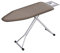 Exma Funda para Tabla de Planchar Ajustable 140x50cm - Nuevo Acolchado de 3 Capas Resistentes Tejido+Muletón+Espuma | Transpirable | Facilita el Planchado - Liso marrón