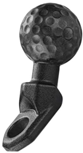 Angled Bolt Head Adapter – Ball Mount Base, Aluminum Ball Head for Motorcycle Bike Phone Holder, Rear View Mirror Ball Adapter, Angled Mount Base for Round or Lever Bracket, Alloy Steel