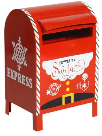 rockible Weihnachtsdeko Briefkasten Expressbriefkasten Weihnachtsbriefkasten für die Haustür