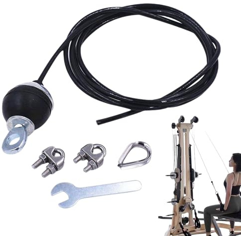 Fitnesszugseil | Stahlseil Zubehör,Ersatzkabel Für Heimfitnessgeräte Und Trainingsmaschinen,Für Heimtraining Fitnessraum und Kraftsport