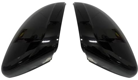 Side Mirror Covers for Corsa F 2019-2025 Replacement Mirror Caps Car Side Rear View Covers(Glossy Black)