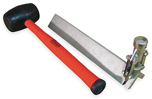Goldblatt G15813 Eck-Drahtreifen und Schlägel, Schwarz