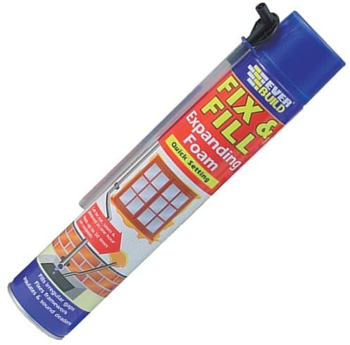 Everbuild Fix & Fill Expanding Foam, 750ml