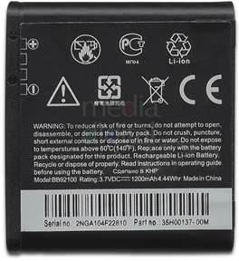 HTC Original Battery BA S430 BB92100 35H00137 – 00 M HTC ARIA ET HD Mini HTC, Air, HD Mini