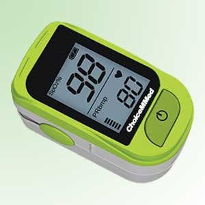 Choicemmed MD300C15D Fingertip Pulse Oximeter - Blut-Sauerstoff-Monitor - Grüne Farbe