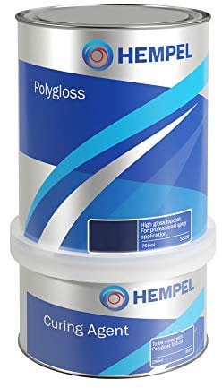 Hempel PolyGloss - Cobalt Blue - 750ml (Poly Gloss) - Boat Paint Topcoat
