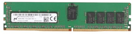 Micron 16 Go PC4–2400t-r Registered ECC 2Rx8 mémoire RDIMM Mta18asf2g72pdz-2g3b1ik