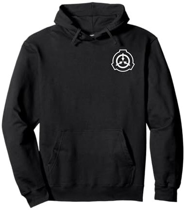 SCP Foundation Logo Front and Back Print Pullover Hoodie