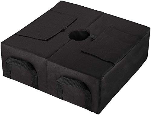 YELAIYEHAO Base de Parapluie détachable, Grande Ouverture pour Le Sable, Support de Support de Parapluie remplissable pour parasols de Patio extérieur