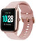 SUGARJAR Armband Kompatibel mit ID205L, 19mm Quick Release Klassisches weiches Silikonersatzband für ID205S ID205G ID215G ID216 SW020 SW023 WF021 WF025 Uwatch3 Ufit GT Smartwatch