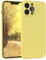 EAZY CASE - Silikonhülle für iPhone 13 Pro Max Hülle Silikon Case Gelb weich stoßfeste Handyhülle iPhone 13 Pro Max Schutzhülle mit Kameraschutz Dünn Premium Schutz Cover TPU Phone Bumper Pastellgelb