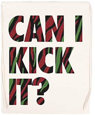 Can I Kick It Bolsa de Deporte Con Cordón Beige Drawstring Sport Bag